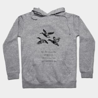 Flying ducks Hoodie